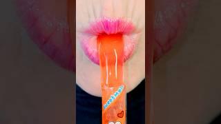 Satisfying eating Straw Jelly