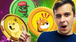 Dogecoin, Pepe, Bonk, How HIGH Will They Go!?