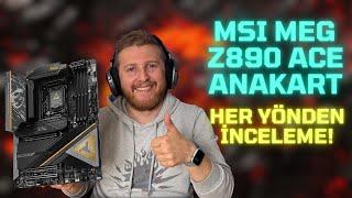 MSI MEG Z890 ACE Anakart İncelemesi