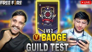 FF LIVE  GUILD TEST  || FF LIVE GUILD TEST#classyff #freefiremax   #rai⭐#alexalive #guildtest