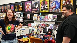 Buying Bronze Age at Cowabunga Comics & Art Gallery with Kyle Willis!