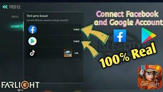 How to Link Facebook And Google Play Store In Farlight 84 Game