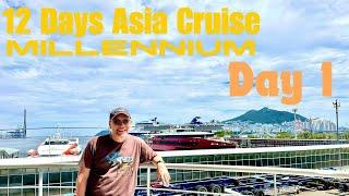 My First Asia Cruise - Celebrity Millennium - 12 Days Japan - Embarkation