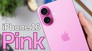 Pink iPhone 16 is STUNNING! Unboxing, First Impressions & Color Review!