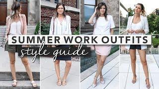 Style Guide: Summer Work Outfits | by Erin Elizabeth