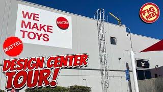 TOUR of The WWE Mattel Design Center - See Step-By-Step How The Action Figures Are Made!