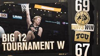 Colorado Men’s Basketball vs TCU Highlights | Big 12 Tournament Round 1 | March 11, 2025