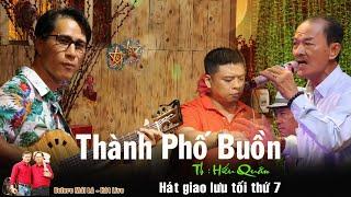 Thành Phố Buồn | TG Lam Phương | Hiếu Quân góp mặt đêm nhạc Bolero Mái Lá - Hát live