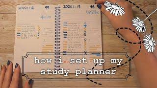 How I Setup My Study Planner | Motemote 10 Minutes Planner | Jinju Study