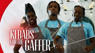 Zaha, Eze and Schlupp cook Turkish kebabs for Vieira 