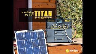 Introducing the New Titan solar generator