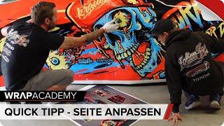 Quick Tipp - Seite ausrichten Digitaldruck | #folienfx #wrapacademy