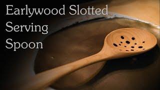 Earlywood Slotted Spoon   Holes