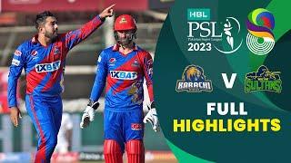 Full Highlights | Karachi Kings vs Multan Sultans | Match 14 | HBL PSL 8 | MI2T