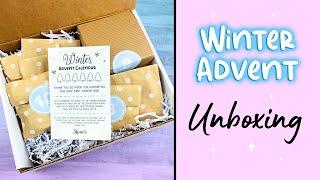 SPOILER ALERT!! | Unboxing Shine Sticker Studio Winter Advent