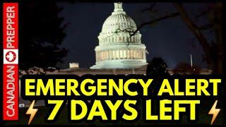 EMERGENCY DRILL: USA CAPITOL PREPS FOR WAR, 7 DAYS LEFT! ISRAEL VS IRAN IS ABOUT TO GET CRAZY