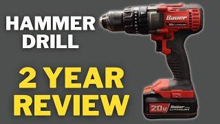 Bauer 20v Cordless 1/2 In Hammer Drill/Driver - 2 YEAR REVIEW!