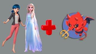 Elsa, Wednesday, and Ladybug's ANGEL or DEVIL Makeover? | Stars wow