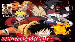 JUMP Stars Assemble Gameplay - Anime Idle RPG iOS