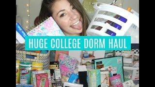 HUGE COLLEGE DORM HAUL 2017!!! | BeautybySamixox