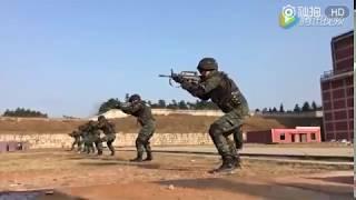 中国武警快速射击训练 Chinese armed police speed and tactical shooting drill