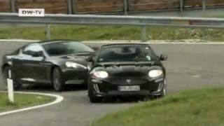 im vergleich: Aston Martin Virage - Jaguar XK - Audi R8 - Mercedes SLS AMG | motor mobil