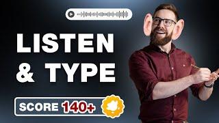 10 Listen and Type Practice Questions  | Duolingo English Test