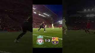 CORNER TAKEN QUICKLY  #comeback #liverpool #4x3 #barcelona #championsleague #ucl #football #soccer