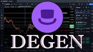 Will DEGEN hold a penny? Bullrun top & Technical Analysis! Dec 23rd #crypto #priceprediction #degen