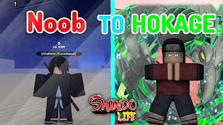 From NOOB To Hokage In Shindo Life! | Hashirama First Hokage! Roblox Naruto!