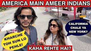 AMERICA ME AMEER INDIANS KAHA REHTE HAI?? | CALIFORNIA VS NEW YORK COST OF LIVING | Indian Vlogger