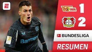 BAYER LEVERKUSEN venció 2-1 al UNIÓN BERLÍN con goles de Frimpong y Schick | RESUMEN | Bundesliga