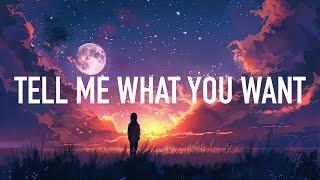 GONE ASTRAY & WISNER - Tell Me What You Want (Lyrics)