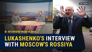 Lukashenko's interview with Moscow's Rossiya channel | Andrej Stryzhak