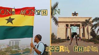 ONE MONTH IN ACCRA, GHANA | Labadi Beach, Kwame Nkrumah, Accra Tour, Dance Class, etc