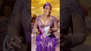 Iyabo ojo steals show at Toke makinwa’s wedding ceremony