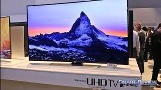 CES 2014 | Samsung HU9000 Series 4K UHD TV Lineup | Curved Ultra HD LED 4K TVs| U9000 |