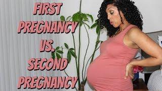 FIRST PREGNANCY VS. SECOND PREGNANCY DIFFERENCES | DISCOCURLSTV