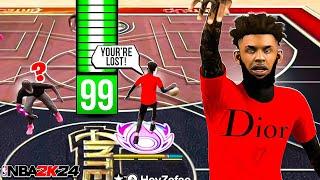 Frying Locks In The Comp Stage W/ My Overpowered 3PT Shot Hunter Build In NBA 2K24!