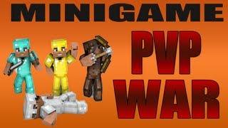 Minecraft: PVP War - DONT TOUCH MY BLOCK!! w/palmerater and friends