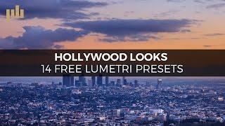 Hollywood Looks: 14 Free Lumetri Color Grading Presets