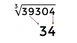 How to calculate cube roots in your head