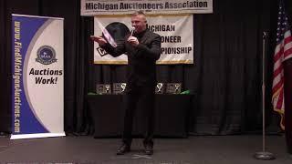 Ridge Bollheimer, Contestant#9, Michigan Auctioneer Championship 2019