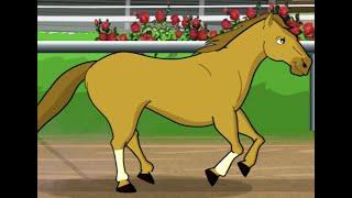 Horse song for kids, Little Red, Kentucky Derby song, children song