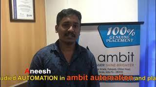 A word from Automation Student - Aneesh
