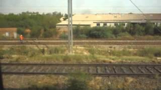 Departing From New Delhi And High Speed Action With WAP-7GZB+LHB Poorva Express