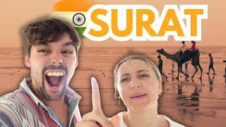 Our First Impressions of SURAT! | Gujarat, India Travel Vlog Video