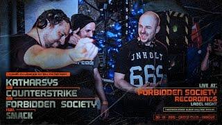 Forbidden Society b2b Katharsys b2b Counterstrike @ Cross Club 30.01.2015