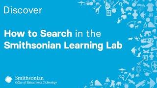 How to Search in the Smithsonian Learning Lab