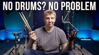 Practice The Drums Without Any Drums!